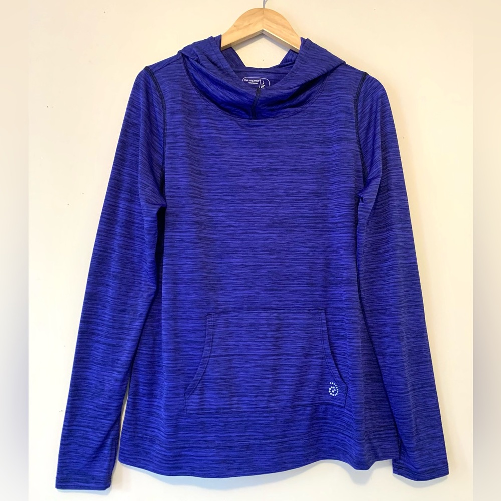 Be inspired cowel neck athletic hoodie/sweatshirt